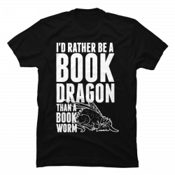 book dragon shirt